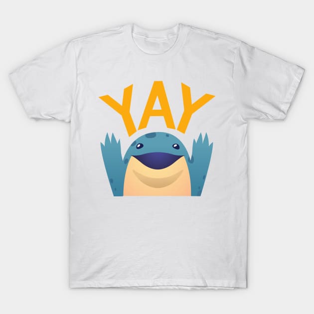 Quaggan Yay T-Shirt by AuroraPeachy